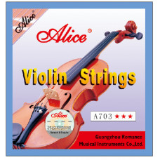ALICE A703A Комплект струн для скрипки, никель